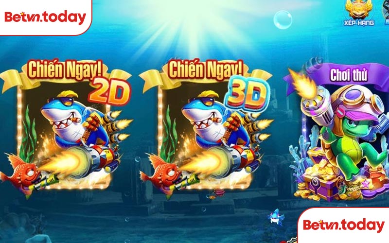 Tổng hợp các siêu phẩm tại bắn cá BETVN